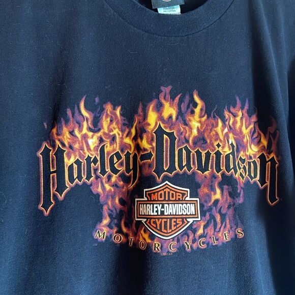 HARLEY-DAVIDSON Daphne, Alabama Eastern Shore 2007 Pinup Girl Graphic Tee - Picture 12 of 15